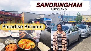 Sandringham grocery shopping pannom innaiku paradise biriyani sema taste 😋 Auckland [upl. by Suivatram]