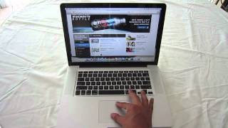 How To Use MacBook Pro TrackPad Gestures Touch Pad [upl. by Rizzo]