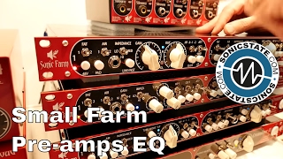 MESSE 2017 Sonic Farm Top Notch Preamp family [upl. by Ilrebmik]