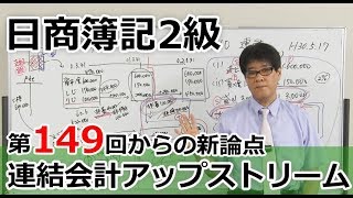 日商簿記2級サンプル問題10連結会計アップストリーム [upl. by Oiratno]