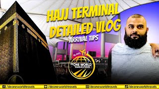 Jeddah Airport Hajj Terminal Complete Detailed Vlog  Arrival Experience Facilities amp Tips [upl. by Oiuqise]