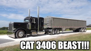 PETERBILT 379 PROJECTS FIRST BIG HAUL [upl. by Yenruoj]