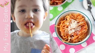 Simple Spaghetti Sauce for Kids  Easy Tomato Pasta Sauce [upl. by Yezdnil]