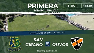 San Cirano VS Olivos  PRIMERA [upl. by Attehcnoc]