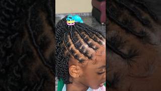 Easy Brazilian wool spring hairstyle hairstyle shorts braids [upl. by Bal751]