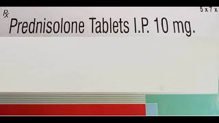 Prednisolone 10 MG Tablet use side effect dosage review in tamil [upl. by Brookner]