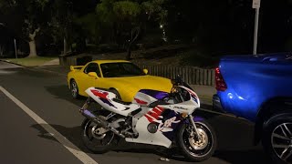 I REVVED MY BIKE TO 20000 RPM AND IT DIED AT THE JDM MEET [upl. by Ylrebnik]