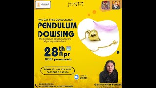 One Day Free Consultation Pendulum Dowsing  Valkhilya Garima Nitin Tondak Mystical Monks [upl. by Ceporah703]