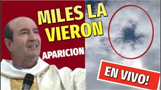 Hace 13 Minutos Miles van al Santuario La Virgen Aparece en el Cielo Sacerdote lo Pide [upl. by Gudren127]