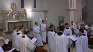 ACCC Vespers  Magnificat Falsobordone [upl. by Karlan]