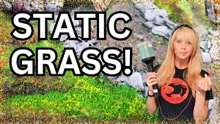 How To Use Static Grass Flocking [upl. by Sleinad738]