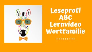 LeseprofiABC  Wortfamilie und Wortstamm Klasse 2 [upl. by Hamilton942]