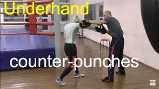 Boxing underhand counter punches [upl. by Noiraa]