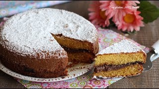 Torta versata ripiena di crema alle nocciole che non scende sul fondo Ricetta senza glutine [upl. by Francene]