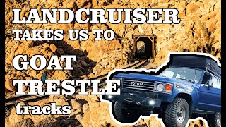 Goat Canyon Trestle Camping and Hike with Toyota FJ60 Land Cruiser [upl. by Sualokin]