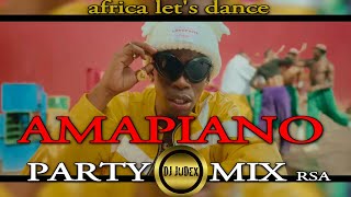 AMAPIANO PARTY VIDEO MIX VOL 10  BEST OF SOUTH AFRICA 2024  DJ JUDEX ft Tshwala BamwadibusaMnike [upl. by Assiar]