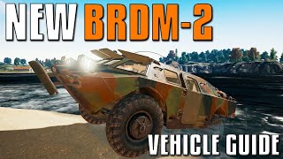 NEW Vehicle The BRDM2 An Overview Of This BEAST  PUBG [upl. by Tnek]