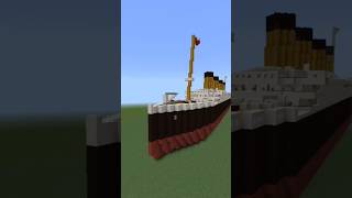 Better Titanic Part 3 shorts minecraft titanic viral cruiseship meme memes [upl. by Lorianna]