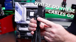 How To Connect Power Supply Cables amp What Are They Used For [upl. by Whatley242]