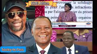 🛑👉🏿REVISION DU CODE PENAL EN COTE D’IVOIRE 🇨🇮 L’ARTICLE 185 NOUVEAU CONTROVERSE⁉️🎉 [upl. by Nehr]