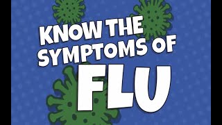 Know the common symptoms of flu [upl. by Ayomat962]