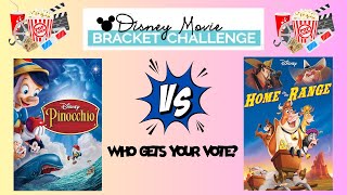 Disney Movie Face Off Pinocchio vs Home on the Range [upl. by Edmanda]