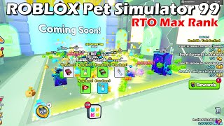 Kejar Max Rank Sebelom Next Update  ROBLOX Pet Simulator 99  eps51 [upl. by Artemahs]