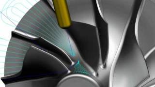 Turbomachinery Milling in NX CAM [upl. by Ano156]