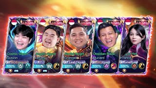 Meta Full Skin Legend Bareng Streamer Analis Malah Full Ngakak  Mobile Legends [upl. by Anuhsal]