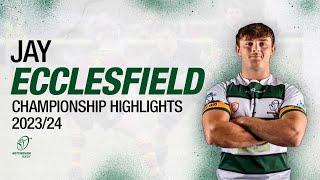 Jay Ecclesfield  Nottingham Rugby Club amp Nottingham Trent University 1st XV  202324 Highlights [upl. by Nilrak]