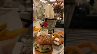 Claridges London✨ claridges london 5starhotel shorts 5star food burger dining [upl. by Sy]