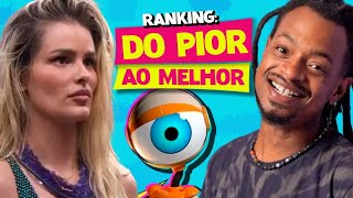 BBB24 TODOS OS PARTICIPANTES  DO PIOR AO MELHOR [upl. by Derby]