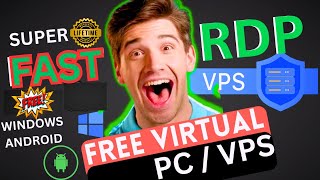 How to Get FREE RDP 2024  Unlimited Free Virtual PC  How to create free RDP without credit card [upl. by Ahsemal120]