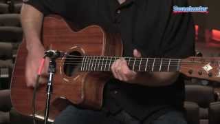 Washburn WCG55CE Acousticelectric Guitar Demo  Sweetwater Sound [upl. by Aham]