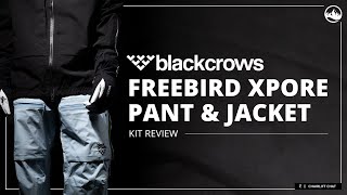 Black Crows Freebird Xpore Jacket and Pants Outerwear Review with SkiEssentialscom [upl. by Uaeb165]