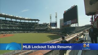 MLB Lockout Talks Resume In Florida As Openers Threatened [upl. by Thedric]