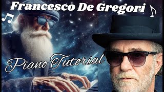 Tino Carugati Lezione di Piano n660 Francesco De Gregori quotGeneralequot pianotutorial [upl. by Miran]