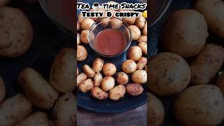 Tea time Snacks crispy amp testy 😋 shorts snacks recipe food youtubeshorts [upl. by Pernas]