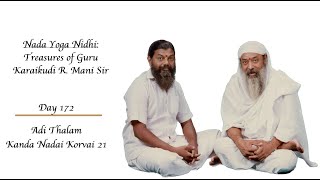 172  Adi Thalam Kanda Nadai Korvai 21  Nada Yoga Nidhi Treasures of Guru Karaikudi R Mani Sir [upl. by Sulamith]