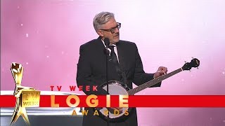 Shaun Micallef helps to improve the Logies  TV Week Logie Awards 2018 [upl. by Crescentia]