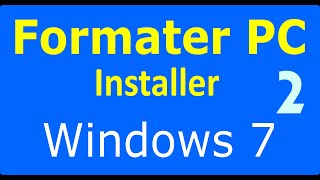 comment formater mon pc windows 7 [upl. by Holmun]