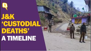 Custodial Deaths Of Civilians in JampKs Poonch A Timeline  The Quint [upl. by Ivy]