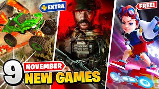 9 New Games November 3 FREE GAMES [upl. by Berke]