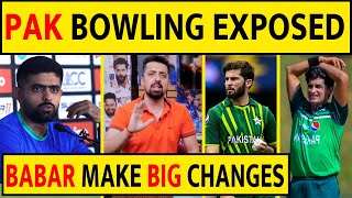 PAK VS BAN SUPER4 SE PEHLE PAK BOWLING EXPOSED PLAYING 11 MAI BADE CHANGES 😱 [upl. by Sibley]