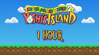 Yoshis Island Athletic Theme  Official 1 Hour [upl. by Odraccir]