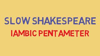 What is Iambic Pentameter [upl. by Enialehs643]