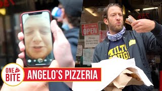 Barstool Cheesesteak Review  Angelos Pizzeria Philadelphia PA [upl. by Aihsotan]