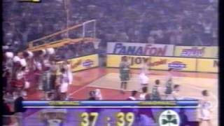 olympiakos vs pao 6557 1997 euroleague quarterfinals [upl. by Esinrahc258]