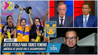 ANÁLISIS TIGRES UANL CAMPEÓN de la Liga MX femenil Superó en la final al América  Futbol Picante [upl. by Lyndell699]