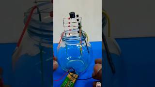 Water Level Circuit using BC547 Transistor experiment shorts [upl. by Gilpin]